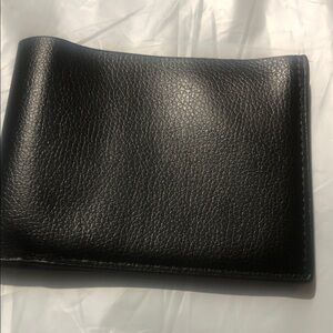 Classic Black Leather Wallet